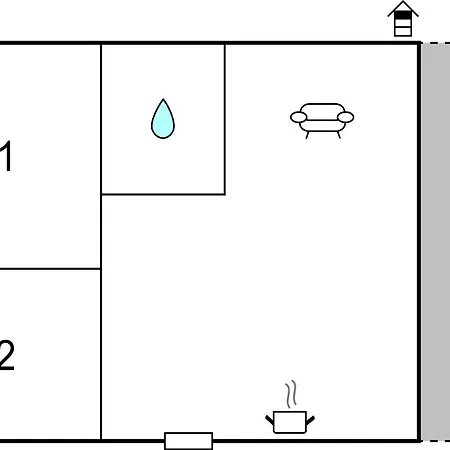 Two-Bedroom Apartment in Mandre